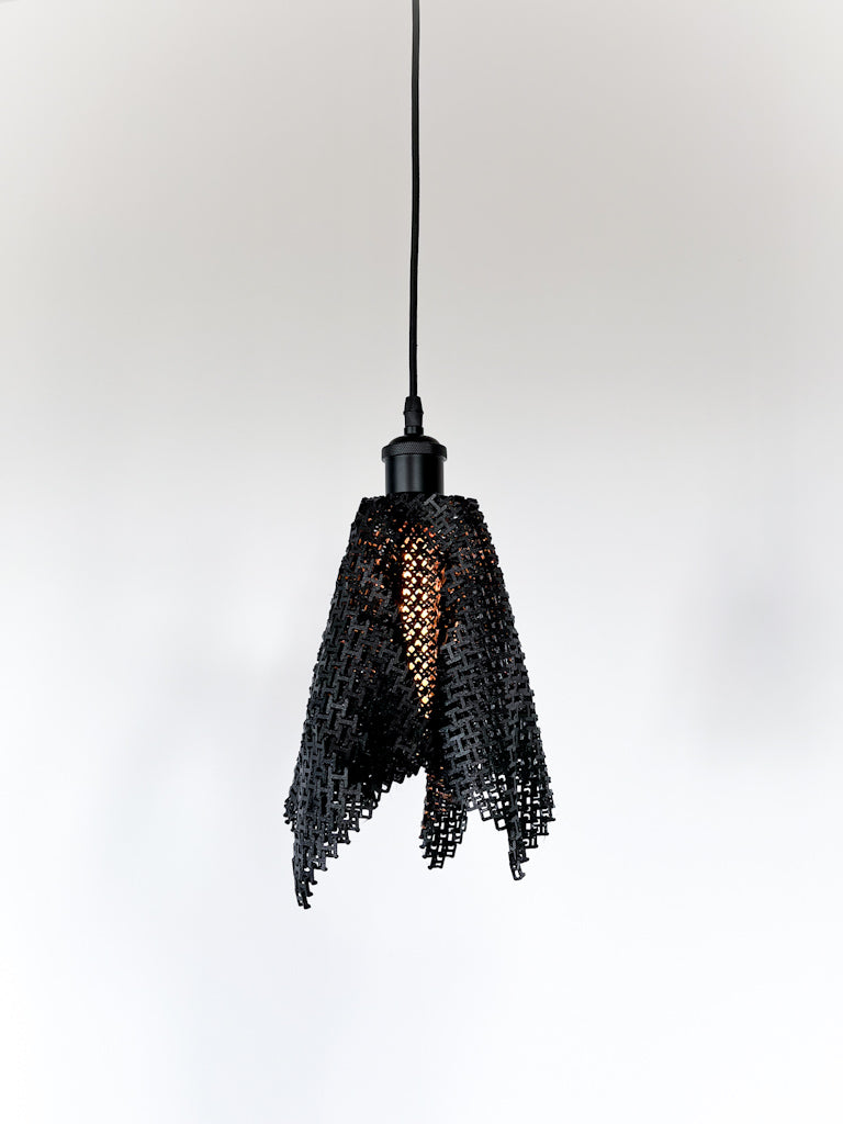 Lampa sufitowa czarna GHOST