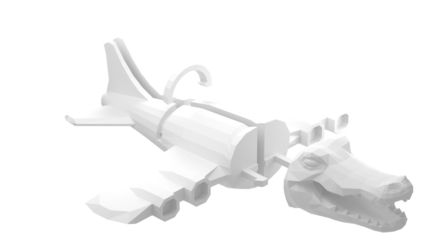 Bombardino Krokodilo - Figurka